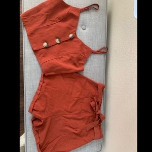 Burnt Orange set size small
